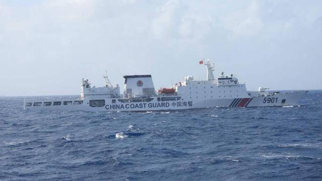 皇冠体育账号_菲方要求中国撤走5901舰皇冠体育账号,结果下一秒当场懵了,中方新打法奏效