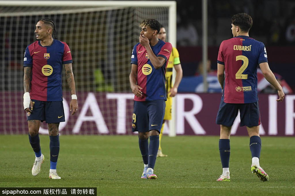 NBA美国职业篮球联赛
_欧冠-莱万2球弑旧主亚马尔拉菲尼亚破门 巴萨4-0多特