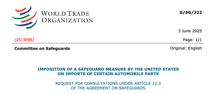皇冠皇冠信用网平台
_印度政府致函世贸组织皇冠皇冠信用网平台
,寻求就汽车零部件关税问题同美国磋商