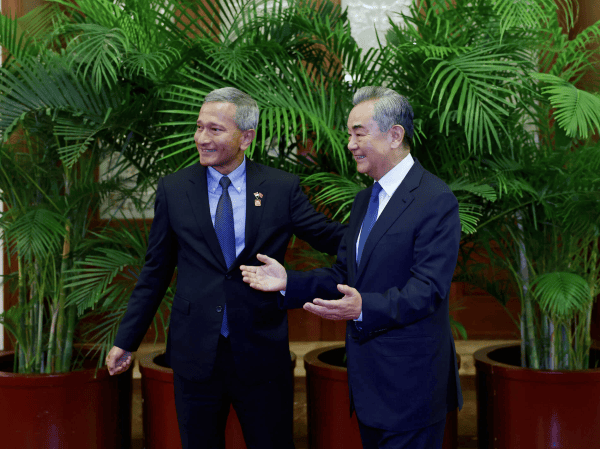 皇冠信用網代理登3_新加坡外长在华表态:不允许新被“台独”势力所利用