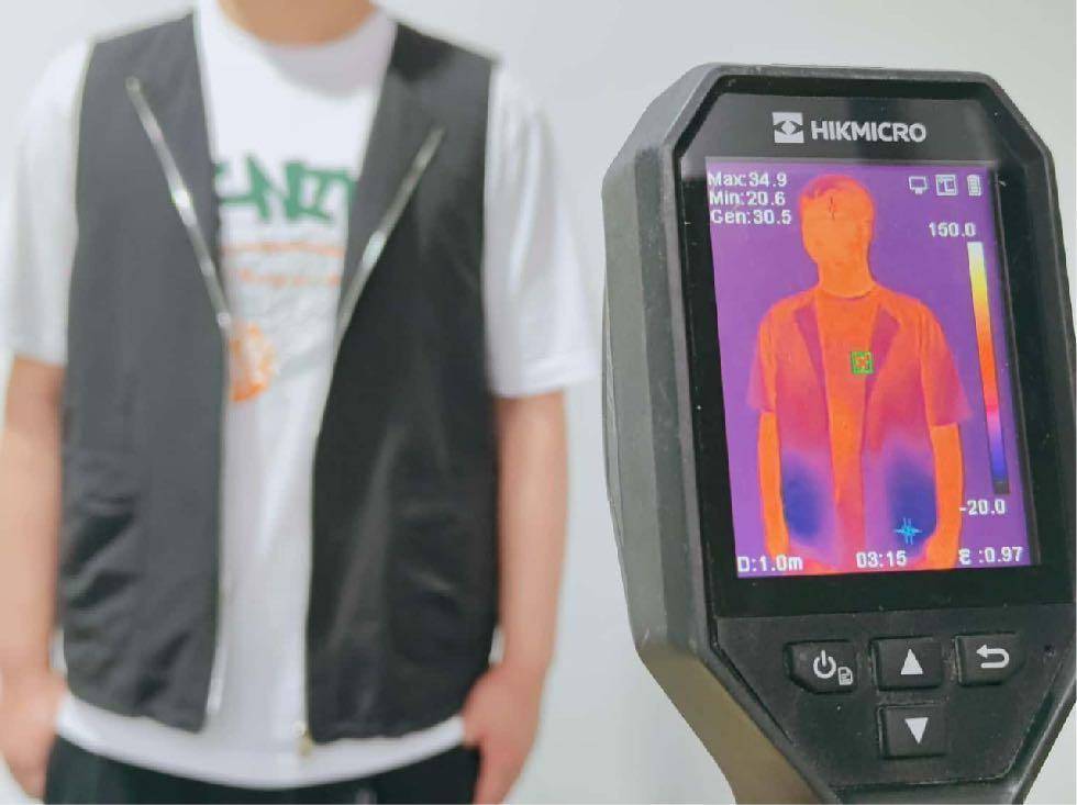 拉斯维加斯王牌篮球
_浙里寻新记｜“浙”件神奇马甲拉斯维加斯王牌篮球
，大热天穿上可直降到8℃